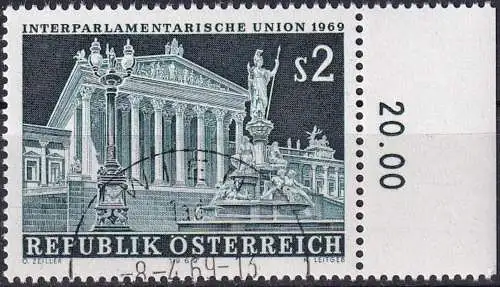 ÖSTERREICH 1969 Mi-Nr. 1290 o used - aus Abo