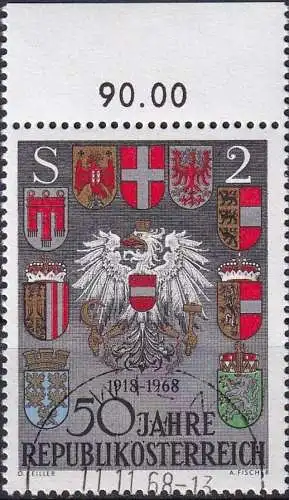 ÖSTERREICH 1968 Mi-Nr. 1275 o used - aus Abo