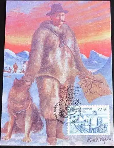 GRÖNLAND 2005 Mi-Nr. 448 Maximumkarte MK/MC
