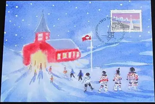 GRÖNLAND 2005 Mi-Nr. 438 Maximumkarte MK/MC