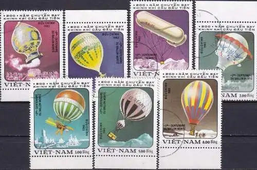 VIETNAM 1983 Mi-Nr. 1298/04 o used - aus Abo