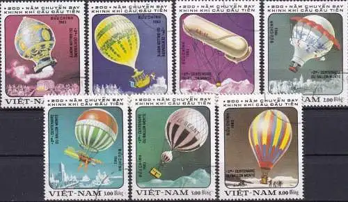 VIETNAM 1983 Mi-Nr. 1298/04 o used - aus Abo