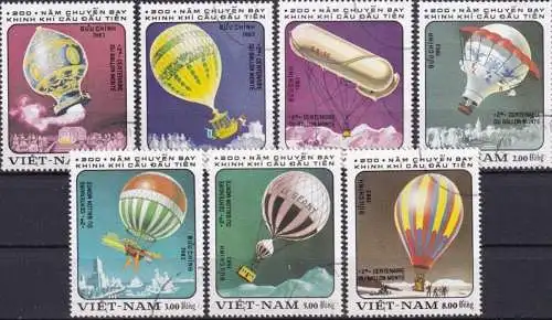 VIETNAM 1983 Mi-Nr. 1298/04 o used - aus Abo