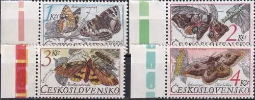 TSCHECHOSLOWAKEI 1987 Mi-Nr. 2902/05 ** MNH