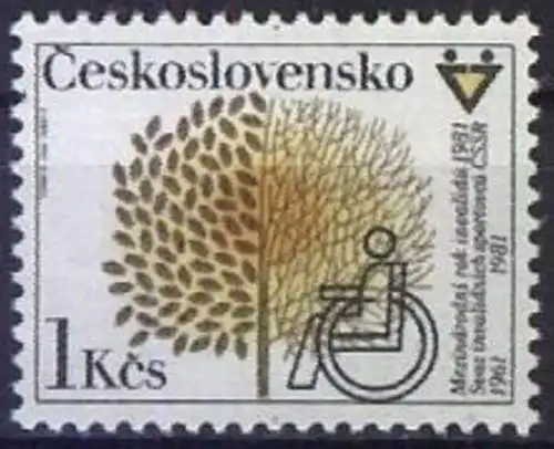 TSCHECHOSLOWAKEI 1981 Mi-Nr. 2597 ** MNH