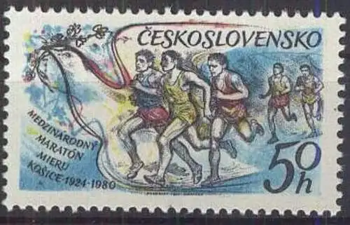 TSCHECHOSLOWAKEI 1980 Mi-Nr. 2551 ** MNH