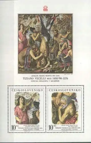 TSCHECHOSLOWAKEI 1978 Mi-Nr. Block 37 ** MNH