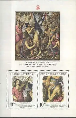 TSCHECHOSLOWAKEI 1978 Mi-Nr. Block 37 ** MNH