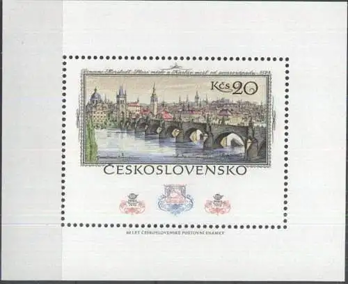 TSCHECHOSLOWAKEI 1978 Mi-Nr. Block 36 ** MNH