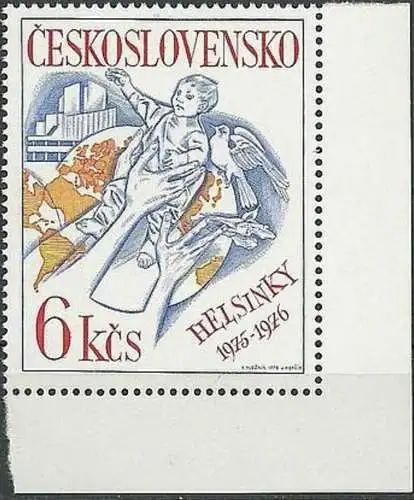 TSCHECHOSLOWAKEI 1976 Mi-Nr. 2335 ** MNH