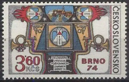 TSCHECHOSLOWAKEI 1974 Mi-Nr. 2184 ** MNH