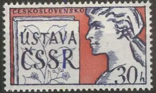 TSCHECHOSLOWAKEI 1960 Mi-Nr. 1222 ** MNH