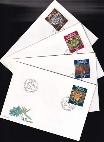 LIECHTENSTEIN 1981 Mi-Nr. 776/79 FDC