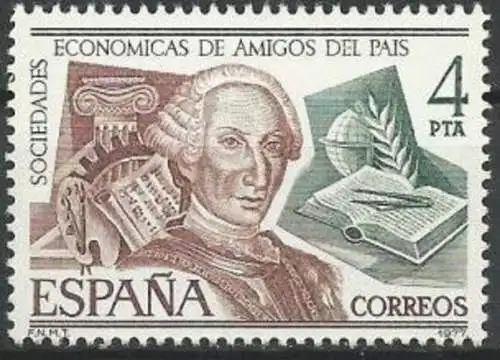 SPANIEN 1977 Mi-Nr. 2288 ** MNH