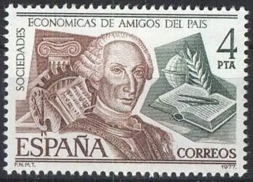 SPANIEN 1977 Mi-Nr. 2288 ** MNH