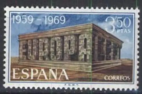 SPANIEN 1969 Mi-Nr. 1808 ** MNH - CEPT