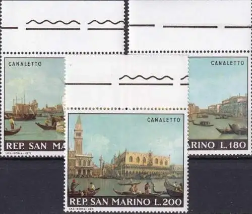 SAN MARINO 1971 Mi-Nr. 972/74 ** MNH