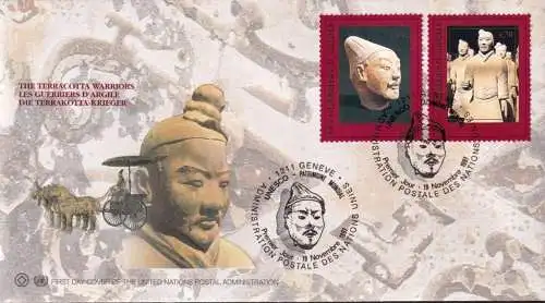 UNO GENF 1997 Mi-Nr. 321/22 FDC