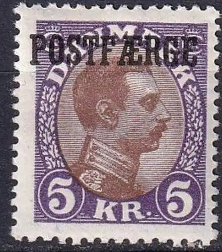 DÄNEMARK POSTFÄHRE 1941 Mi-Nr. 24 ** MNH