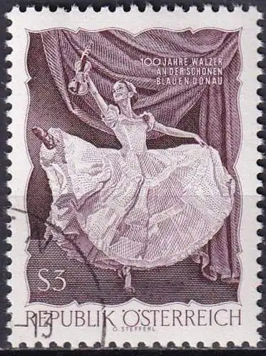 ÖSTERREICH 1967 Mi-Nr. 1233 o used - aus Abo