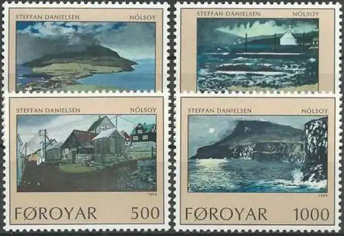 FÄRÖER 1990 Mi-Nr. 207/10 ** MNH