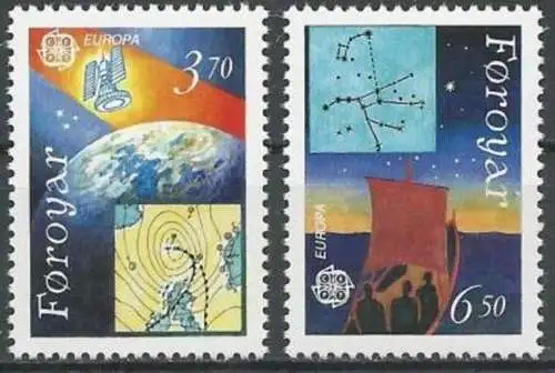 FÄRÖER 1991 Mi-Nr. 215/16 ** MNH