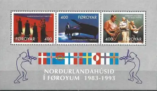 FÄRÖER 1993 Mi-Nr. Block 6 ** MNH