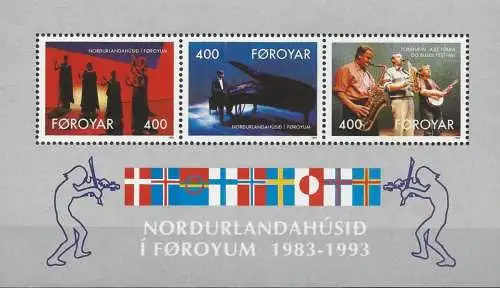 FÄRÖER 1993 Mi-Nr. Block 6 ** MNH