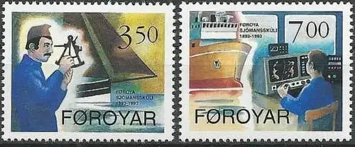 FÄRÖER 1994 Mi-Nr. 264/65 ** MNH