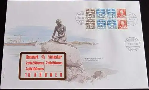 DÄNEMARK 1983 Mi-Nr. MH 30 Markenheft-FDC