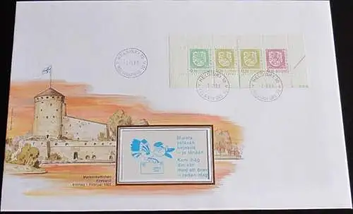 FINNLAND 1983 Mi-Nr. MH 14 Markenheft-FDC