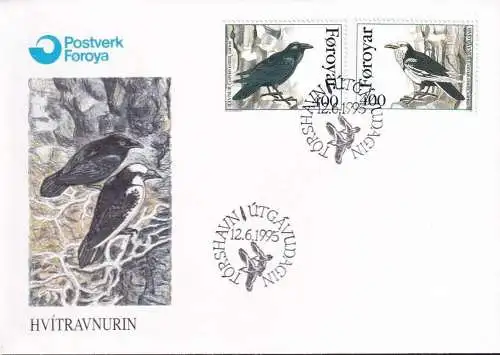 FÄRÖER 1995 Mi-Nr. 283/84 FDC