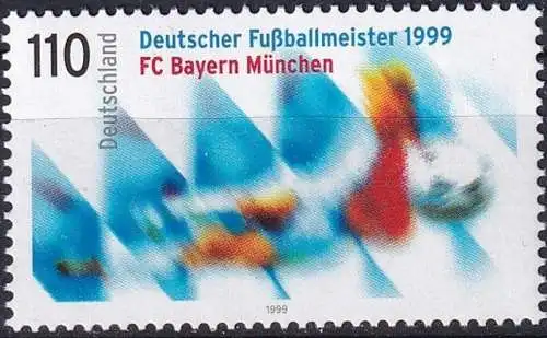 DEUTSCHLAND 1999 Mi-Nr. 2074 ** MNH