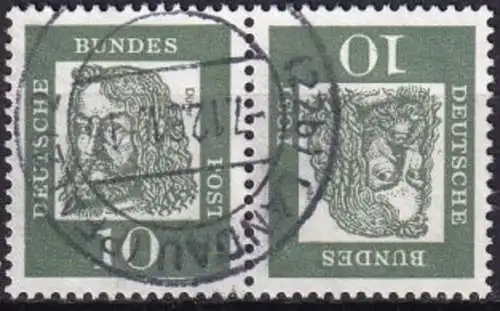 DEUTSCHLAND 1961 Mi-Nr. 350 K1 o used