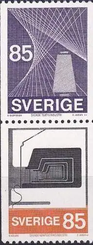 SCHWEDEN 1974 Mi-Nr. 864/65 ** MNH