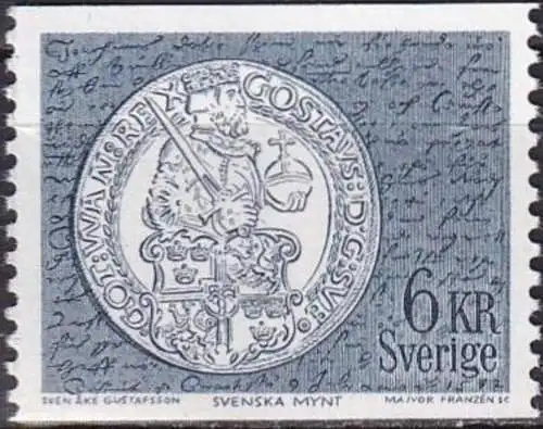 SCHWEDEN 1972 Mi-Nr. 757x mit Nummer ** MNH