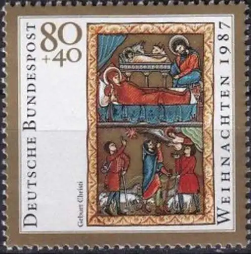 DEUTSCHLAND 1987 Mi-Nr. 1346 ** MNH