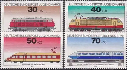 DEUTSCHLAND 1975 Mi-Nr. 836/39 ** MNH