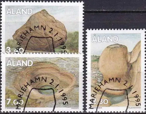 ALAND 1995 Mi-Nr. 92/94 o used - aus Abo