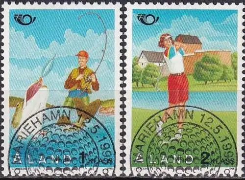 ALAND 1995 Mi-Nr. 102/03 o used - aus Abo