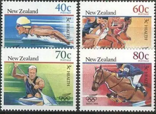 NEUSEELAND 1988 Mi-Nr. 1033/36 ** MNH