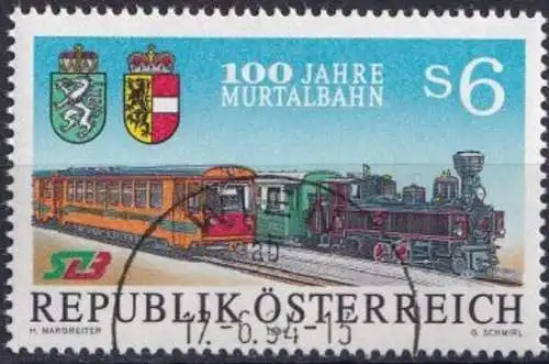 ÖSTERREICH 1994 Mi-Nr. 2131 o used - aus Abo