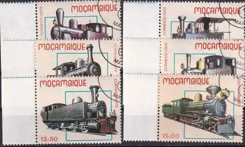 MOZAMBIQUE 1979 Mi-Nr. 719/24 o used - aus Abo