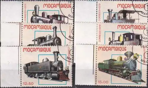 MOZAMBIQUE 1979 Mi-Nr. 719/24 o used - aus Abo