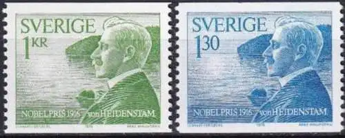 SCHWEDEN 1976 Mi-Nr. 970/71 ** MNH