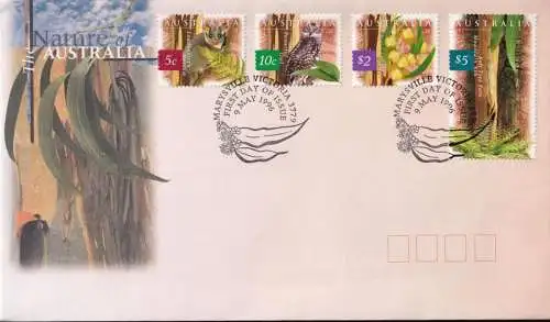 AUSTRALIEN 1996 Mi-Nr. 1575/78 FDC