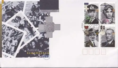 AUSTRALIEN 1995 Mi-Nr. 1490/93 FDC