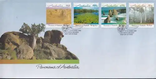 AUSTRALIEN 1988 Mi-Nr. 1131/34 FDC