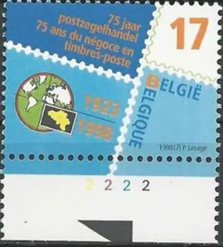 BELGIEN 1998 Mi-Nr. 2804 ** MNH