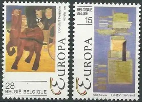 BELGIEN 1993 Mi-Nr. 2553/54 ** MNH